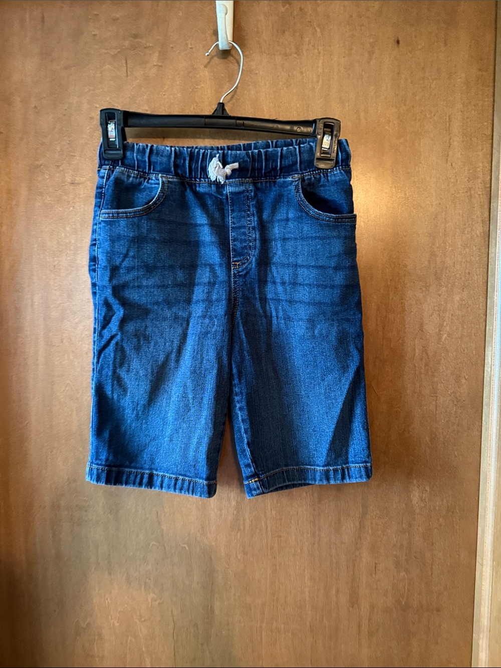 jumping beans Dark Blue Elastic-Waist Denim Shorts